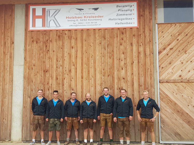 Holzbau Kreiseder Team